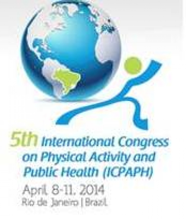 Pedro Teixeira at the 5th International Congress on Physical Activity and Public Health