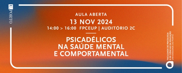 Pedro Teixeira delivered an open lecture on psychedelics and their role in mental and behavioral health.