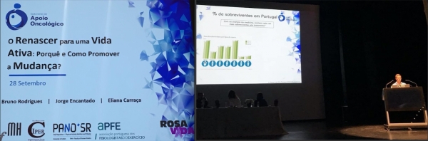 Bruno Rodrigues at the 2º National Congress of Oncology, Braga