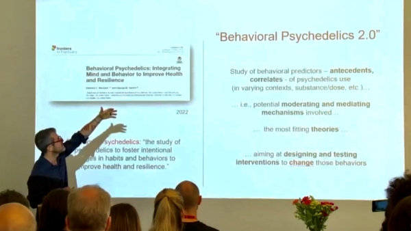 Pedro Teixeira Held a Presentation at the 2023 Insight Conference on Behavioural Psychedelics